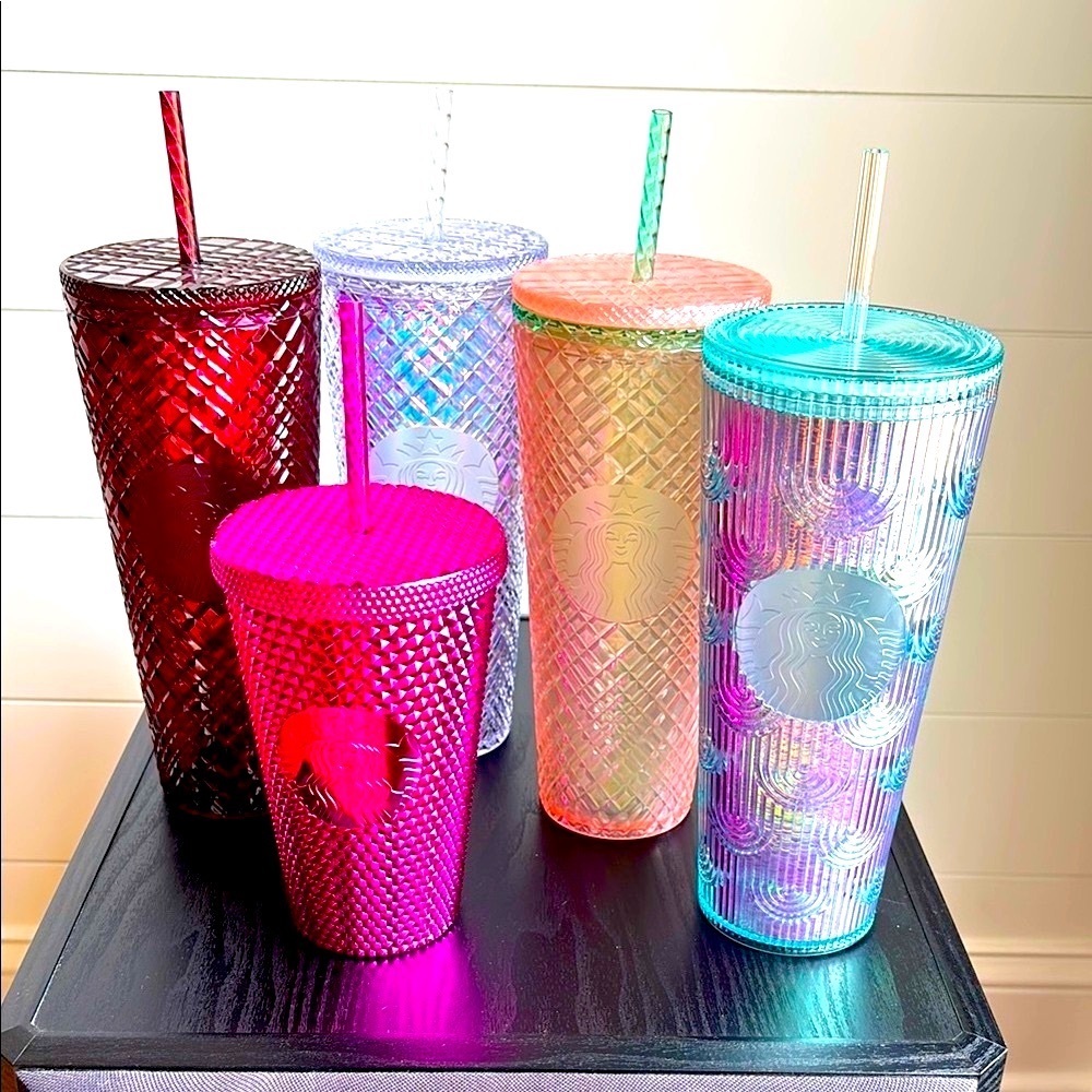 Starbucks Iridescent and Jewel Tone Tumblers